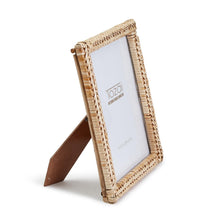 Load image into Gallery viewer, Woven Rattan Photo Frame