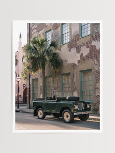 "French Land Rover" Art Print