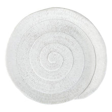 Load image into Gallery viewer, Matte White Shell Decor