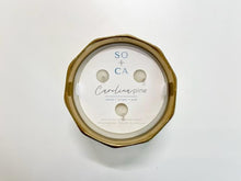 Load image into Gallery viewer, Gold Interior Ceramic &quot;Carolina Pine&quot; Candle