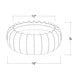 Scalloped Carved Wooden Bowl