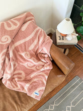 Load image into Gallery viewer, Hanalei Plush Throw - Island Blush