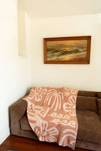 Load image into Gallery viewer, Hanalei Plush Throw - Island Blush
