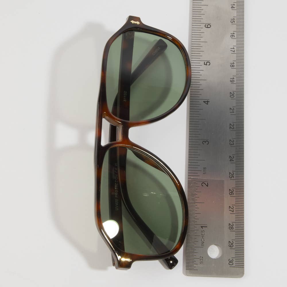 Retro Navigator Aviator Sunglasses With Tinted Lens: ASSORTED