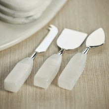 Load image into Gallery viewer, Alabaster 3 Piece Cheese Knife Set