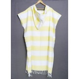 Striped Hooded Surfer Poncho/ Changing Towel