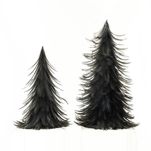 Navy Feather Trees