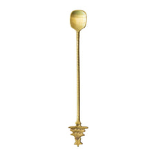 Load image into Gallery viewer, Brass Tree Handle Cocktail Spoon