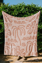 Load image into Gallery viewer, Hanalei Plush Throw - Island Blush