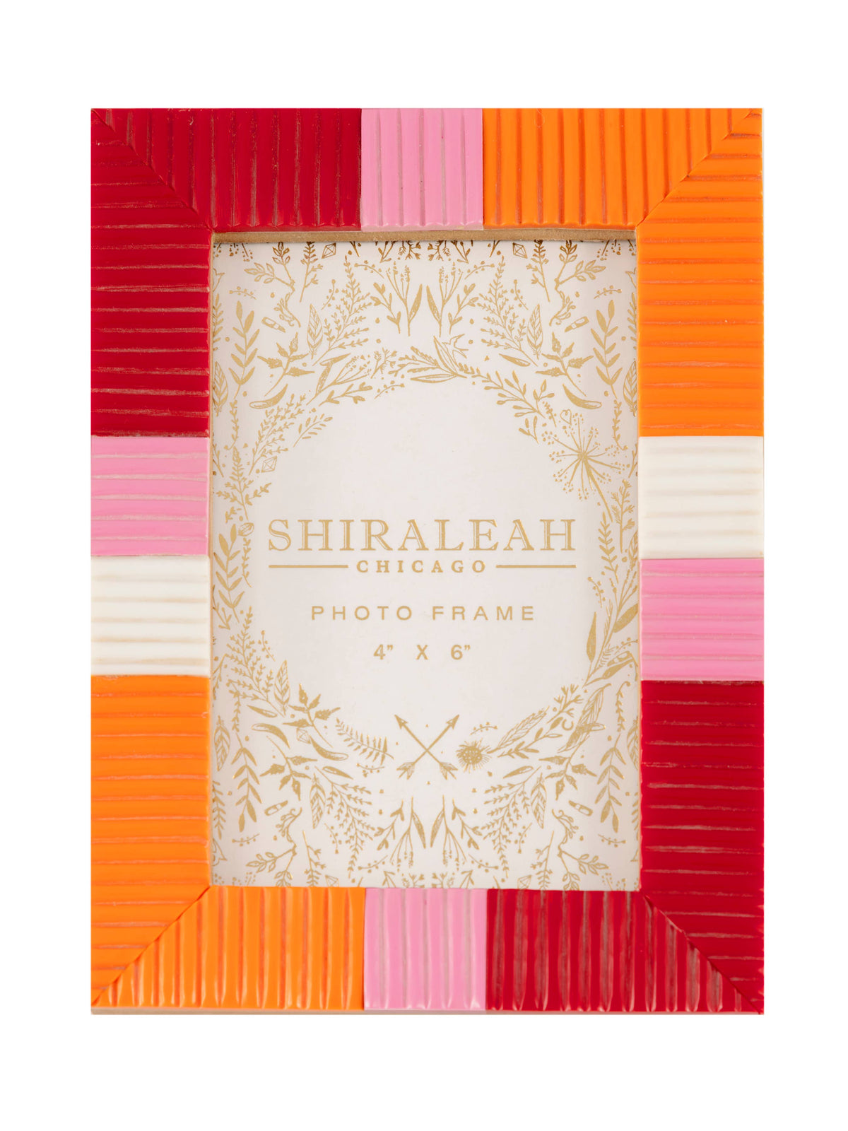 VIVA 4" X 6" COLOR BLOCKED PICTURE FRAME