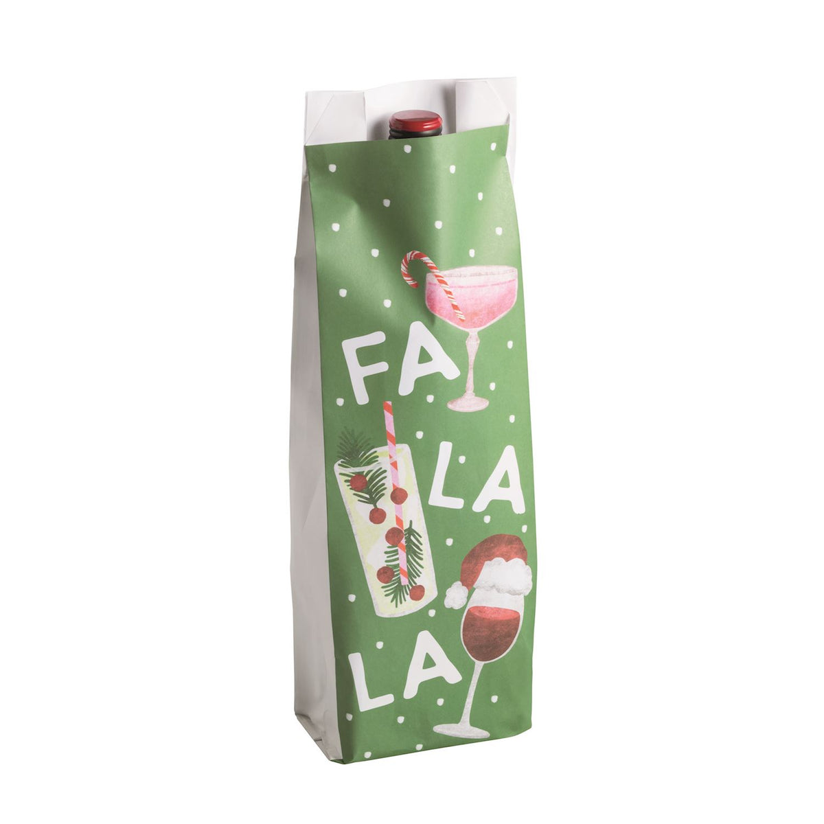 Fa La La Paper Wine Bags/ Set of 6