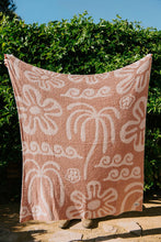 Load image into Gallery viewer, Hanalei Plush Throw - Island Blush