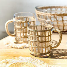 Load image into Gallery viewer, Hand Woven Lattice Mugs/ sold in 2