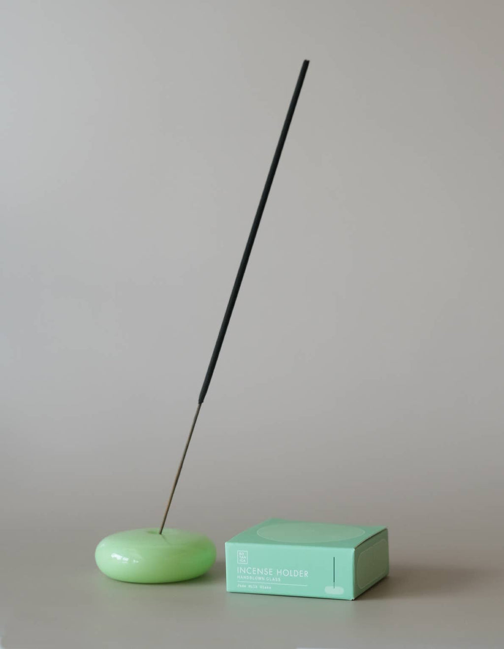 Bubble Incense Holder | White Milk Glass