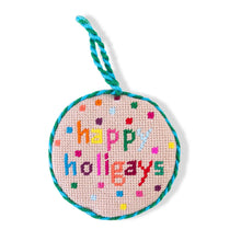 Load image into Gallery viewer, Needlepoint Ornament - Holigays