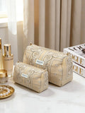 Mother-daughter toiletry bags/ Beige