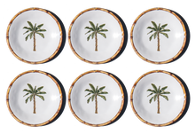 Load image into Gallery viewer, Rainforest Palm Microwavable Melamine Dinnerware Collection: Low Bowl