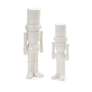 White Porcelain Decorative Nutcrackers