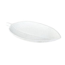 Load image into Gallery viewer, Matte White Leaf Decor