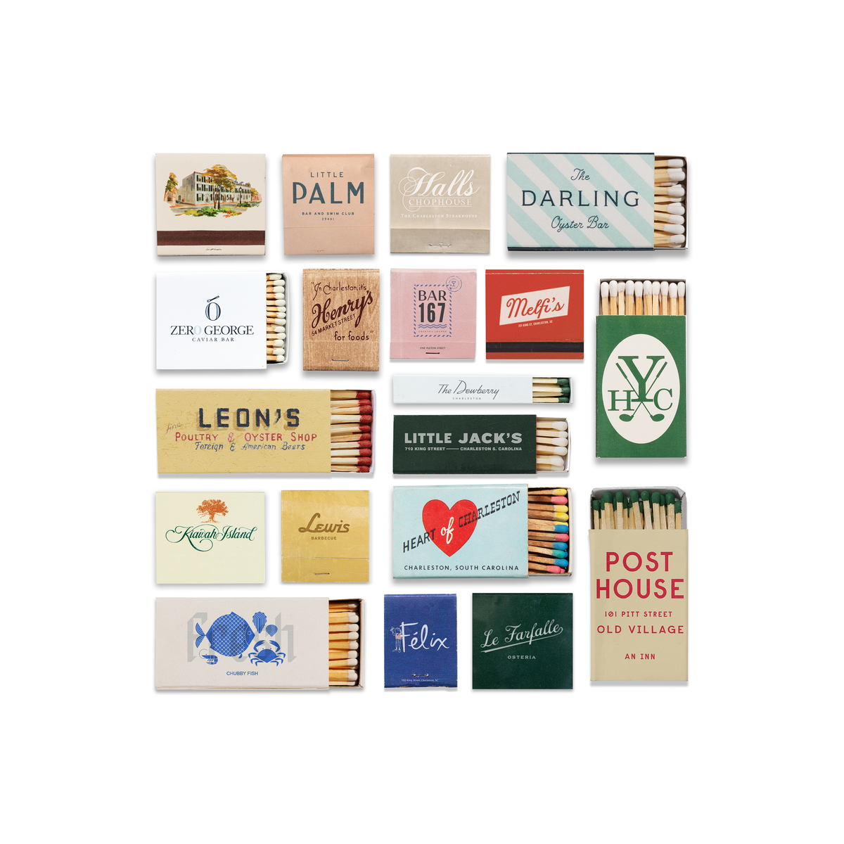 Charleston Collage /  Print