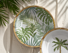 Load image into Gallery viewer, Rainforest Palm Microwavable Melamine Dinnerware Collection: Dinner Plate