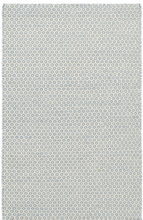 Load image into Gallery viewer, Dash + Albert Honeycomb French Blue/Ivory (Special order at SHANTY SHOPPE)