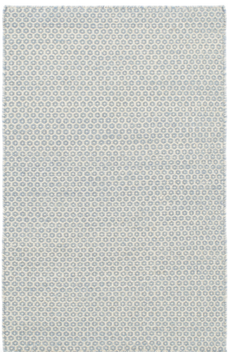 Dash + Albert Honeycomb French Blue/Ivory (Special order at SHANTY SHOPPE)