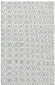 Dash + Albert Honeycomb French Blue/Ivory (Special order at SHANTY SHOPPE)