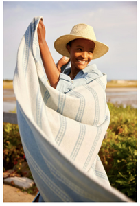 ChappyWrap The Lightweight Blanket in Tile Stripe