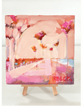 "Rosy Tide" 5"x5" Original painting by Ryan Beck