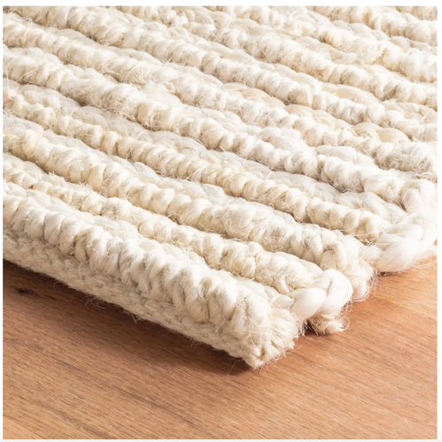 Dunes Jute Rug in Bleached Oak (Special Order at SHANTY SHOPPE)