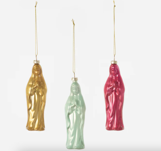 Virgin Mary Ornament