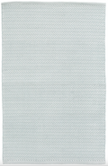 Dash & Albert Herringbone Light Blue/Ivory Indoor-Outdoor Rug (Special Order at SHANTY SHOPPE)