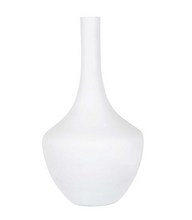 Load image into Gallery viewer, White Matt Glass Vase