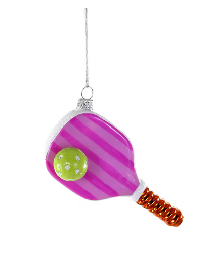 Pickleball Pink Ornament
