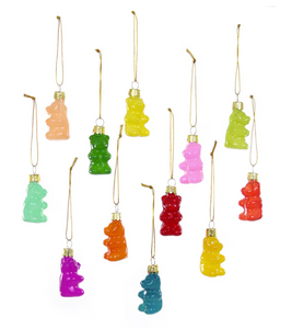 Rainbow Gummy Bear Ornament