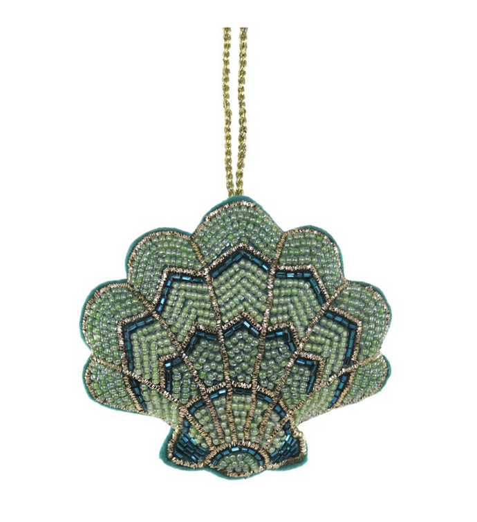 Scalloped Shell Ornament