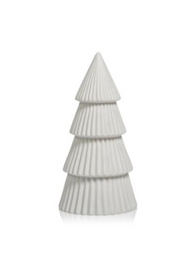 Ceramic Holiday Tree / Matte White