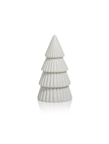 Ceramic Holiday Tree / Matte White