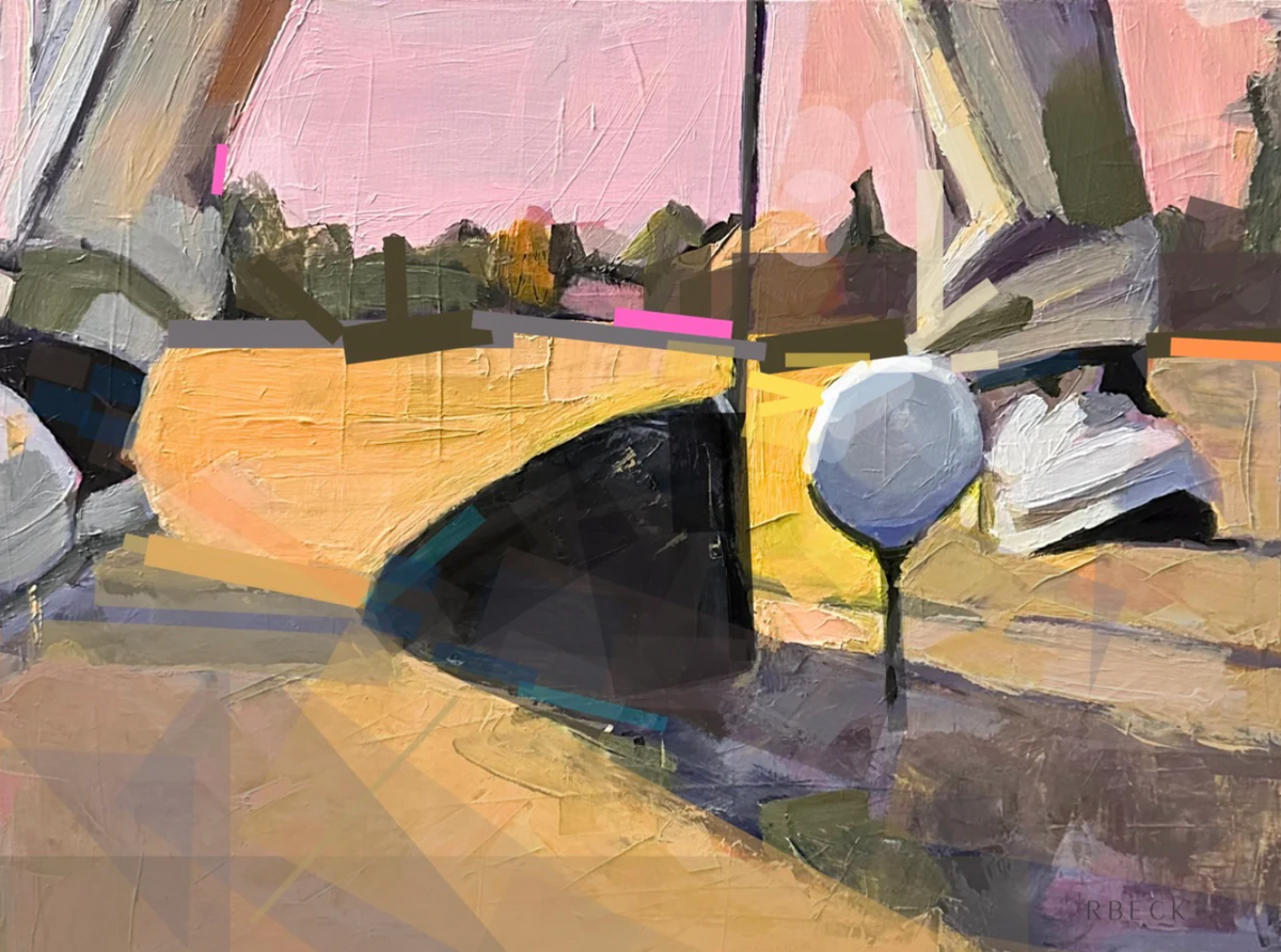 "Golf" Art Print