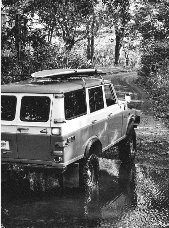 "Surf Cruiser" 8"x10" Art Print
