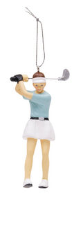 Christmas Golfer Ornament