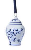 Blue and White Temple Jar Ornament / 3 Available Designs