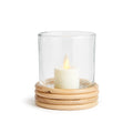 Mini Hurricane/  Glass Rattan