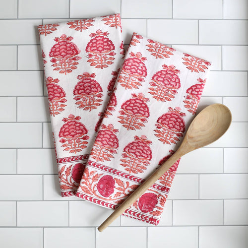 Kitchen Towel Pink City