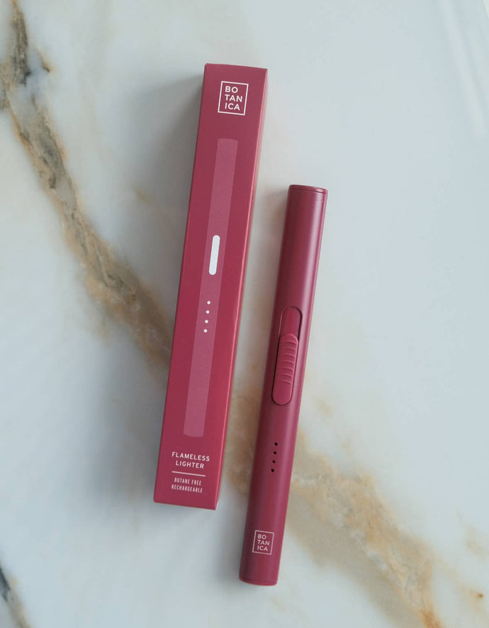 Flameless Rechargeable Lighter | Solid Colorways • Fall: Boysenberry