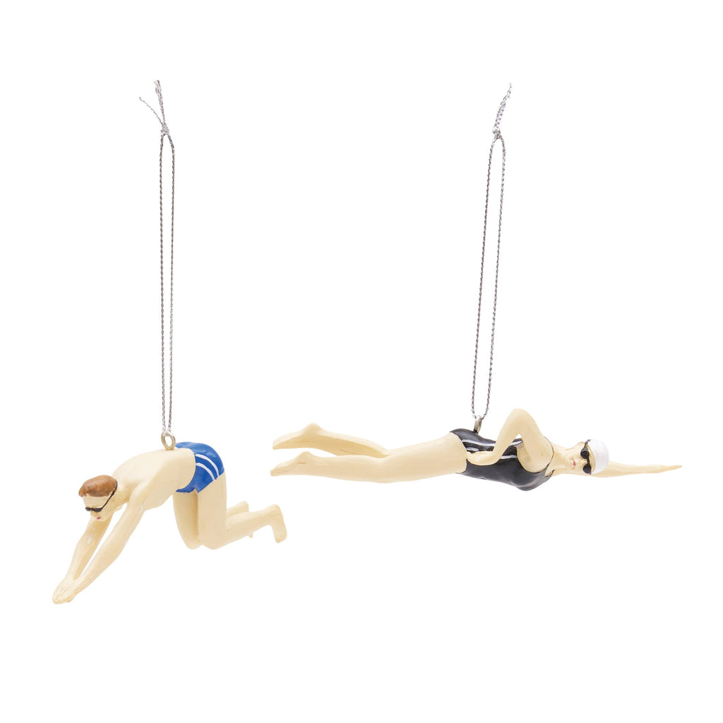 Christmas Swimmer Ornament / 2 Variants