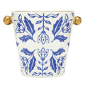 Ceramic Damask Cache Pot