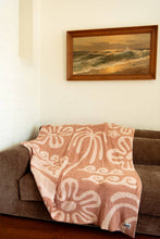 Load image into Gallery viewer, Hanalei Plush Throw - Island Blush