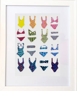 "Swimsuit" Framed Print
